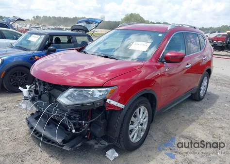 2017 Nissan Rogue Sv из США, поврежденный, VIN 5N1AT2MT7HC875254